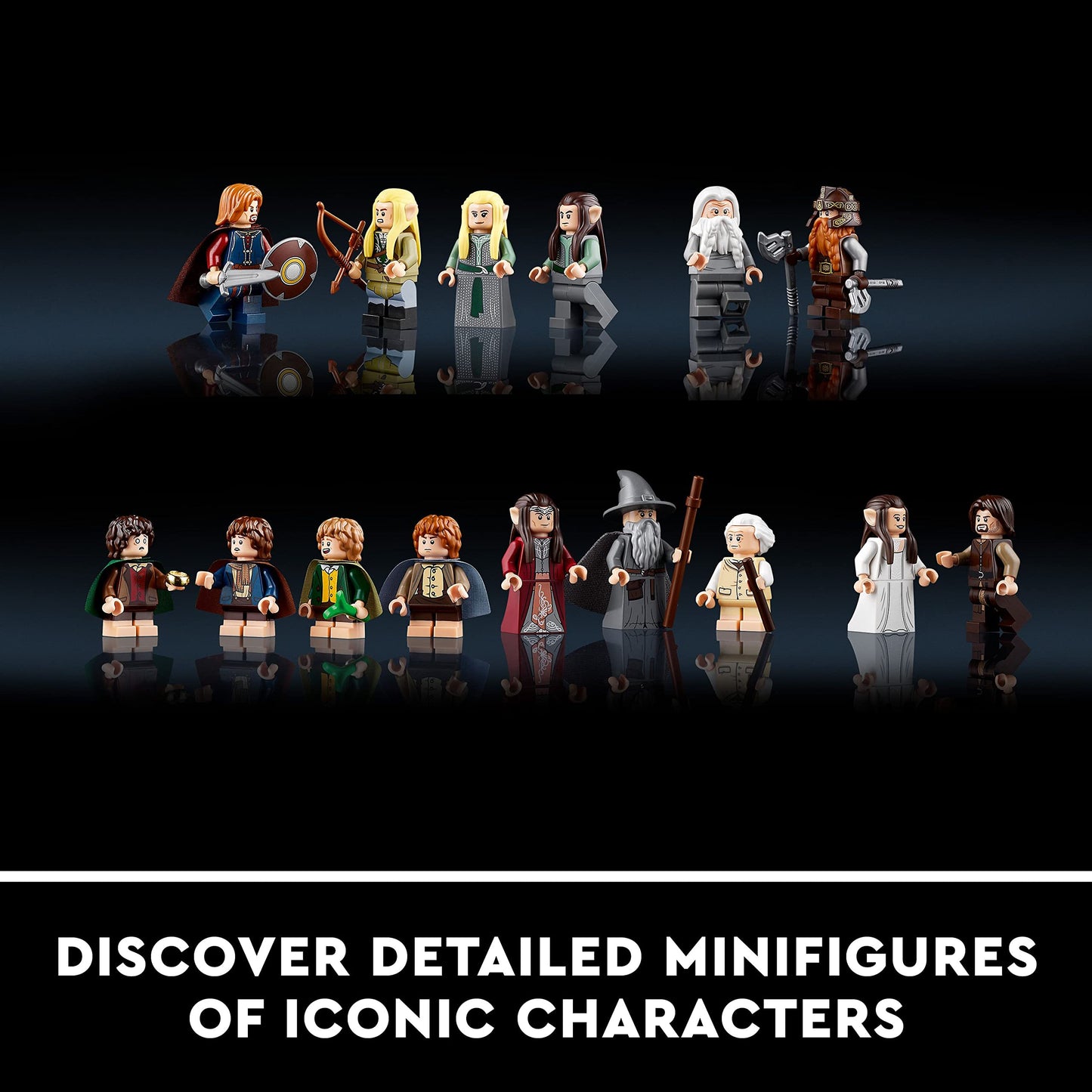 LEGO Icons The Lord of The Rings: Rivendell Building Set for Adults, Ages 18+ - LOTR Bedroom or Home Decor - Gift for Men & Women - 10316