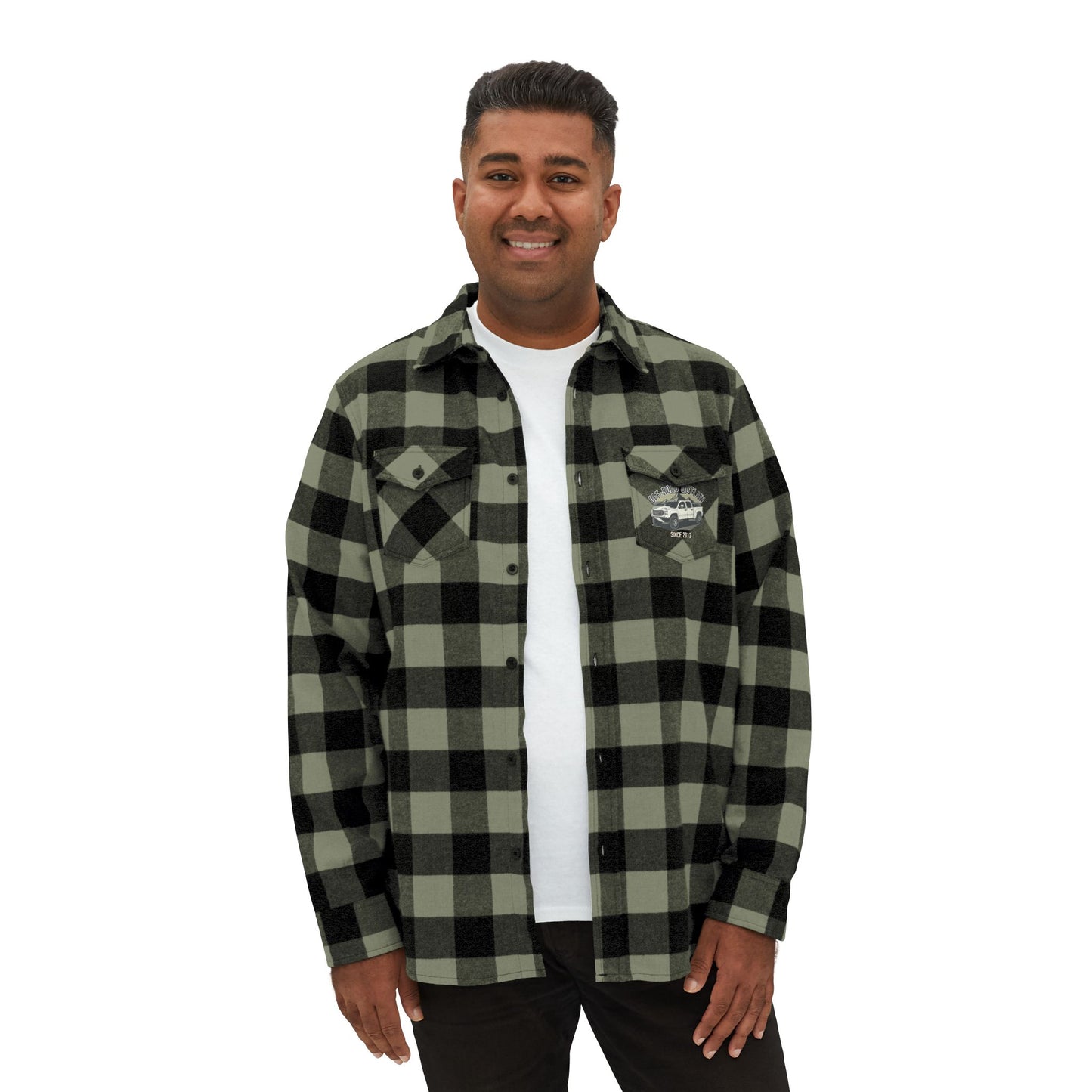 Off-Road Adventures Plaid Flannel Shirt