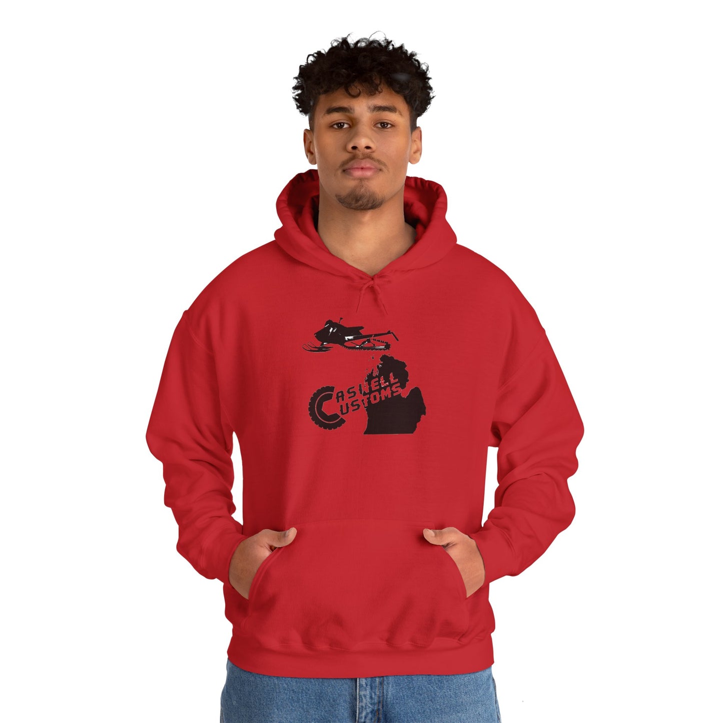 Michigan Snowmobile CC Heavy Blend™ Hooded Sweatshirt