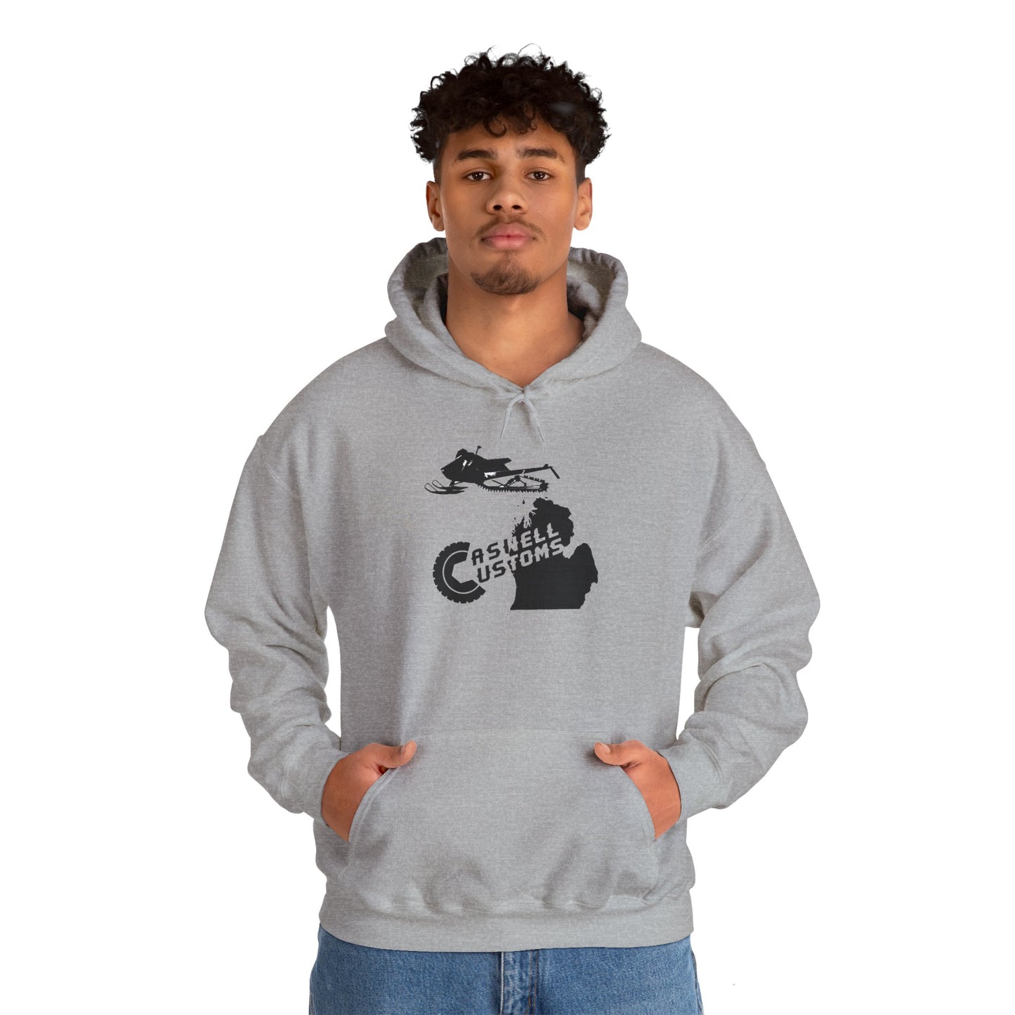 Michigan Snowmobile CC Heavy Blend™ Hooded Sweatshirt