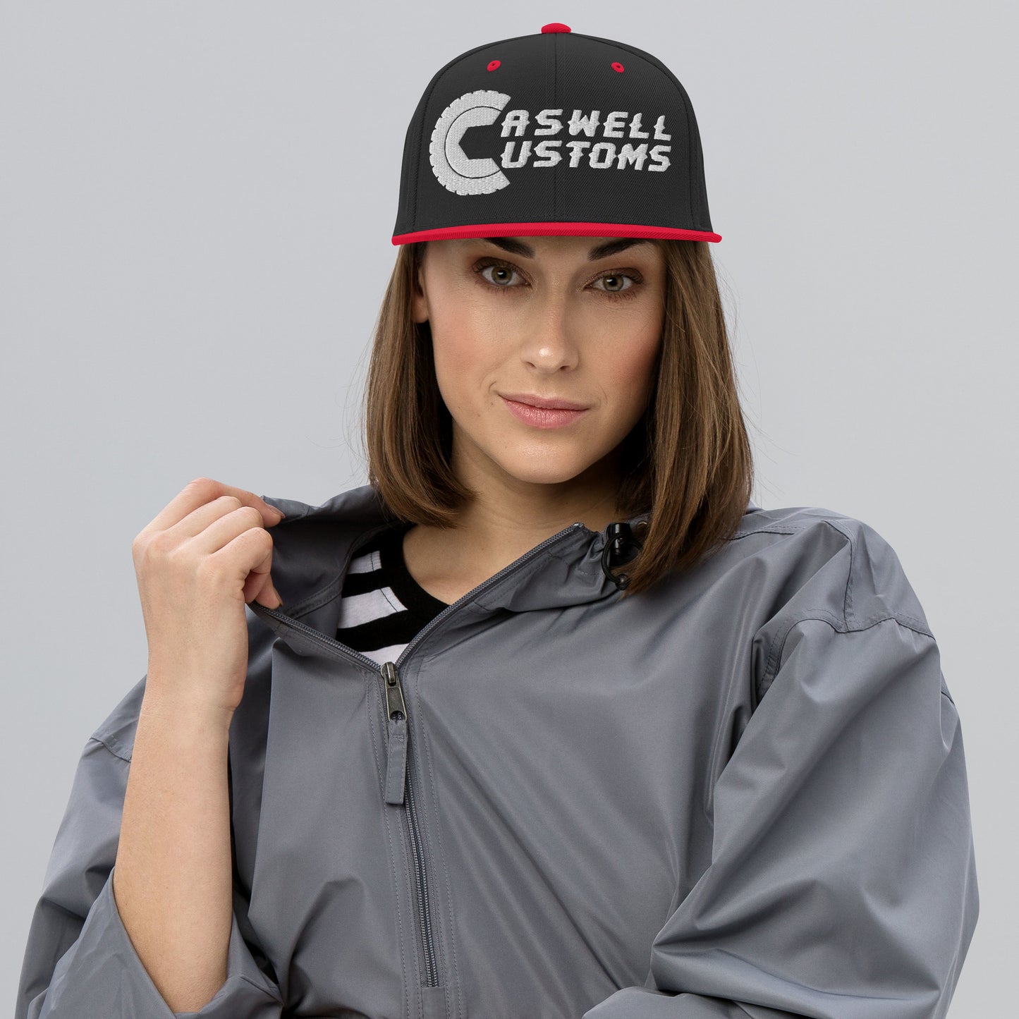 Caswell Customs Snapback Hat
